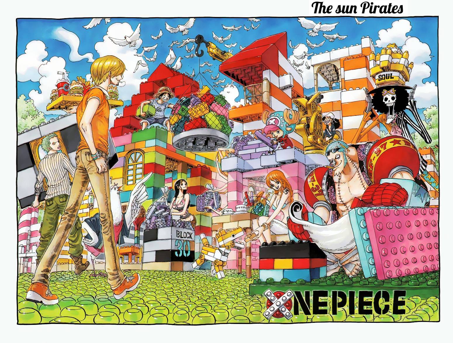 One Piece Digital Colored Chapter 658 image 02